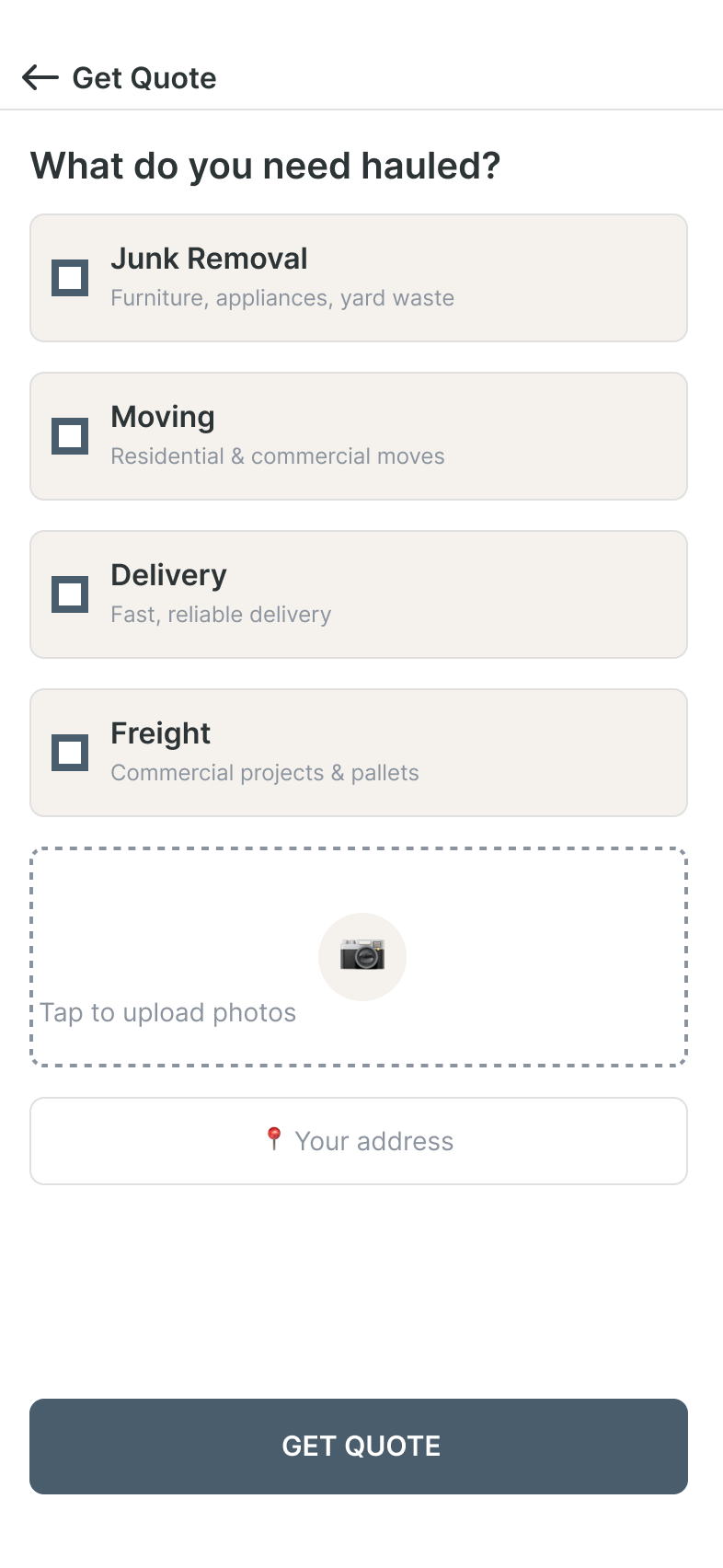 Service Selection